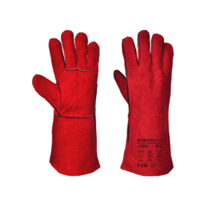 Welders Gauntlet Super Red Gloves