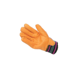 Yellow Lined Cowhide Driver Style Gloves