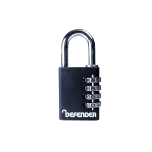 Squire Defender 40mm Black Combination Padlock