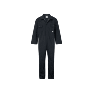 Stud Front Boiler Suit Navy